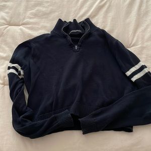 Brandi Melville cropped sweater with stripes